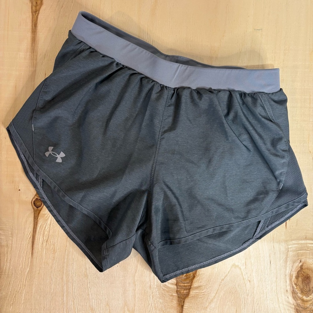 Under Armour Shorts Womens S Loose Heatgear Lined Athletic Running Sports